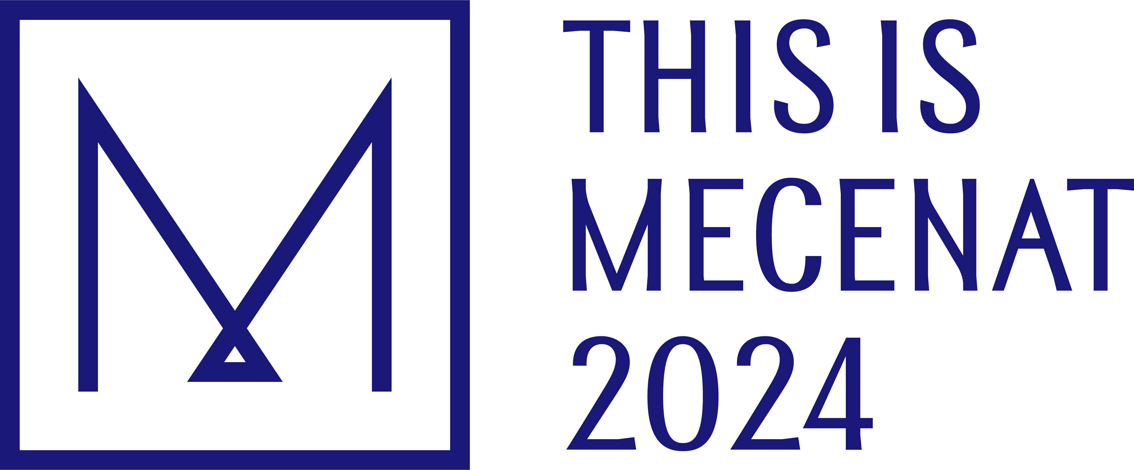 THIS IS MECENAT 2024ロゴ